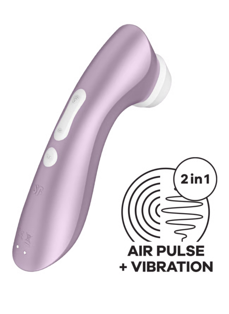 Stimulateur clitoridien Pro 2+ violet Satisfyer - CC597877